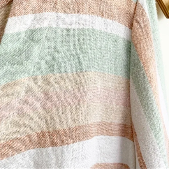 Soft Surroundings Acarta Linen Blend Maxi Dress